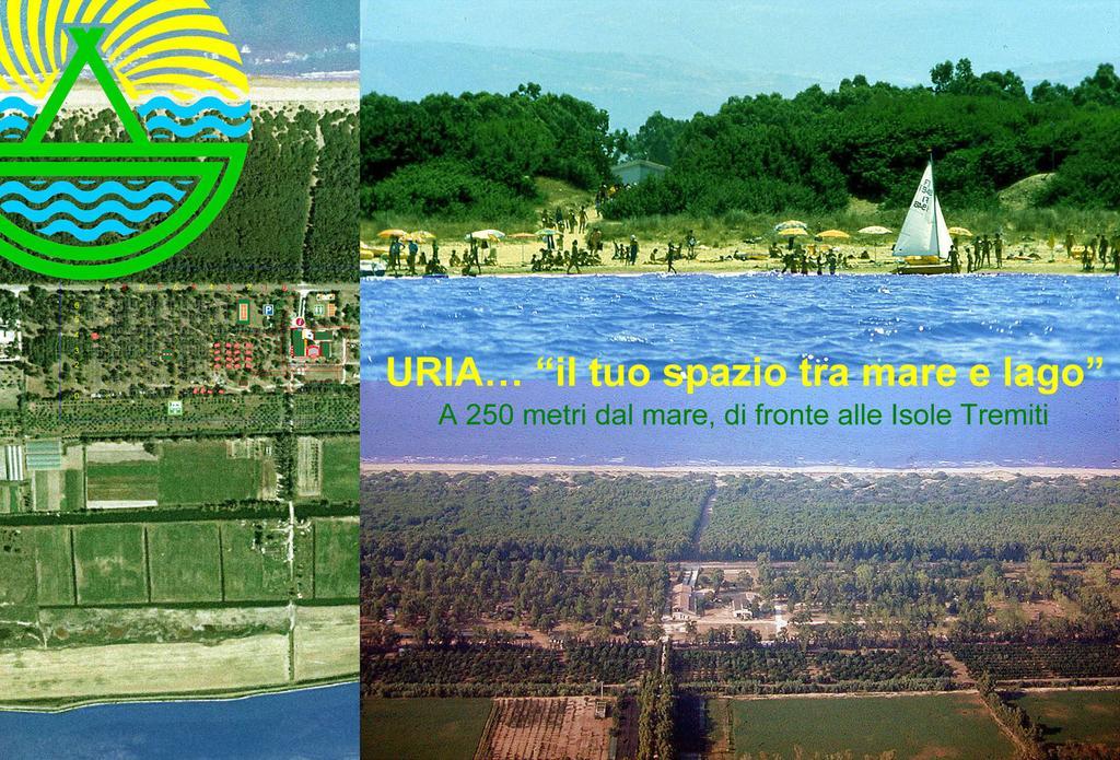 Villaggio Camping Uria Foce Varano Ngoại thất bức ảnh